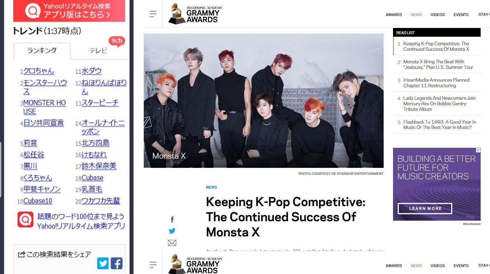 Keeping K-Pop Competitive: The Continued Success Of Monsta X