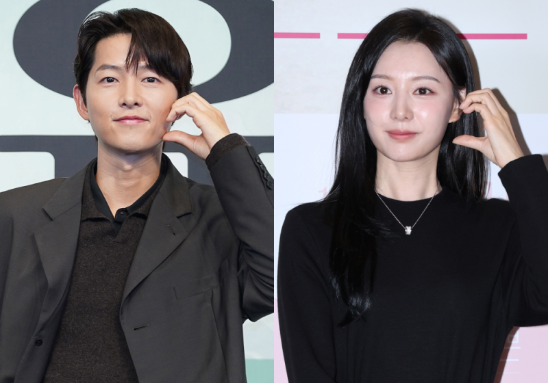 김지원 등장, 송중기 '울컥' 놀란 표정