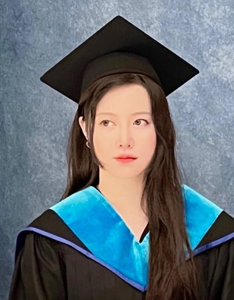 구혜선 카이스트 졸업사진 공개, 조기졸업 목표
