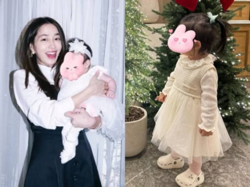 이민정 딸, '드레스 홀릭' 공주님 매력
