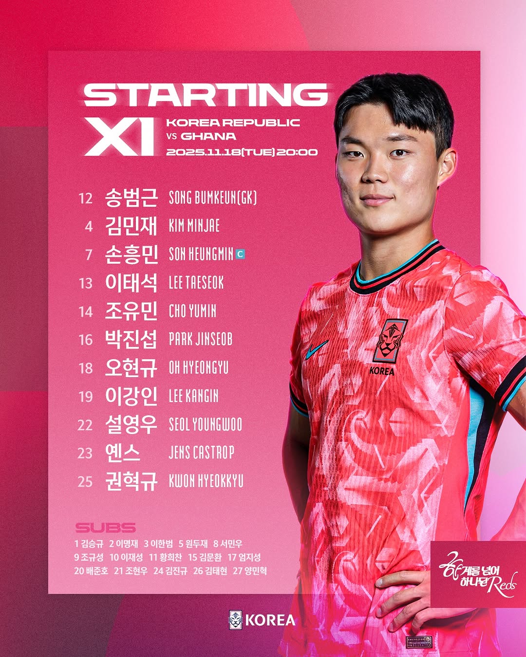 가나전 베스트 일레븐 그래픽