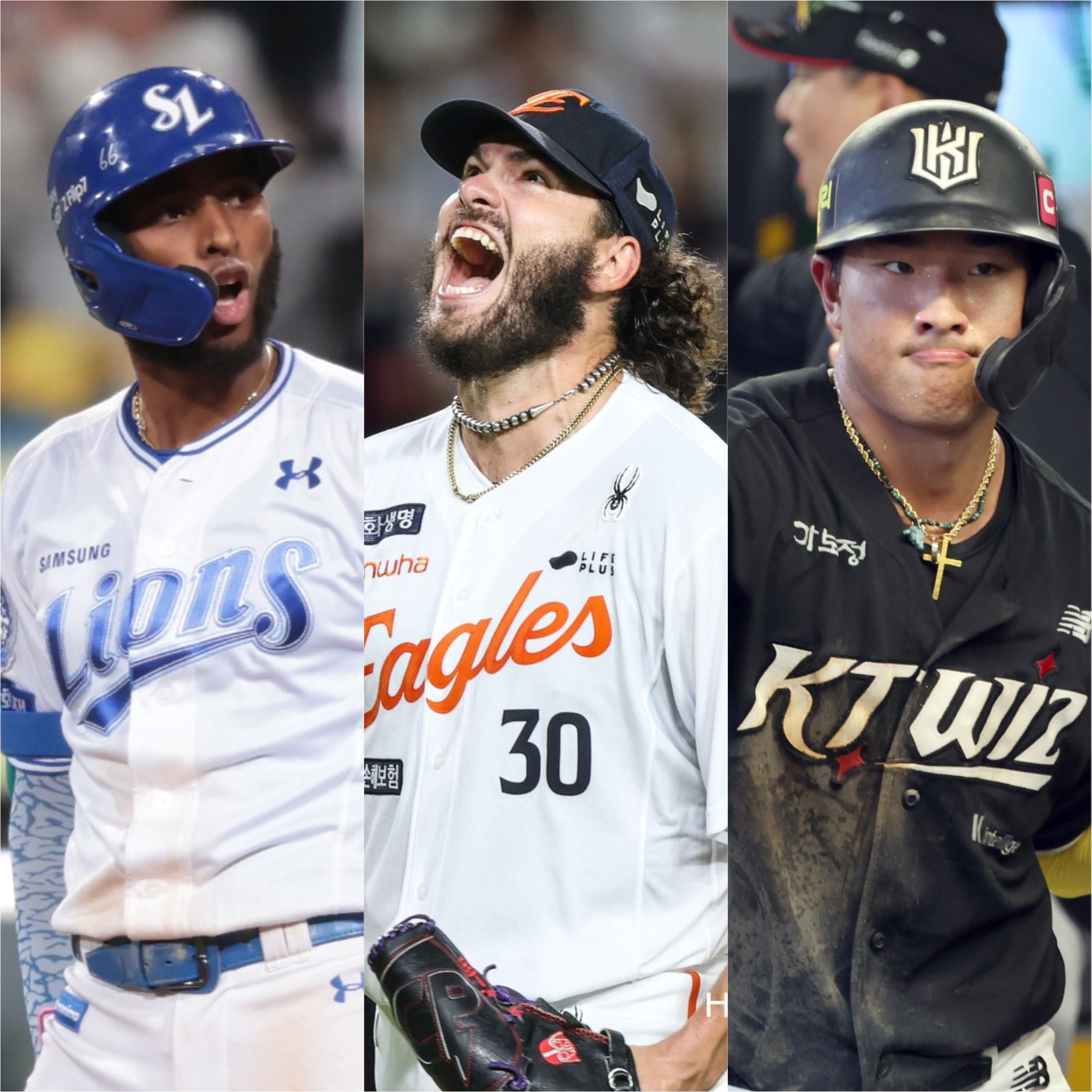 폰세-디아즈-안현민 시상식 후보 이미지