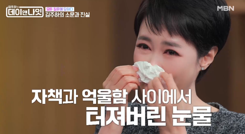 김주하, 남편 폭행-외도-이혼 전말 고백