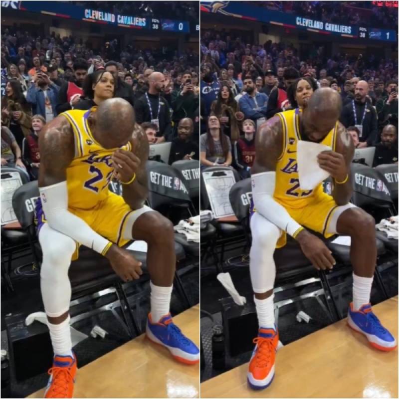 '킹' 제임스 이제 은퇴할 결심? CLE 원정, 하이라이트 영상에 눈시울 붉... - 뉴스 썸네일 이미지