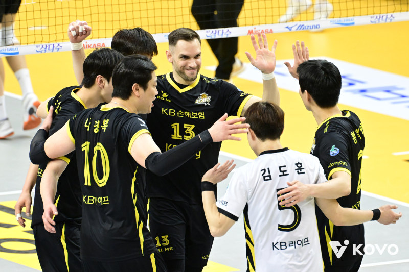 비예나·임성진·차영석 '삼각편대' 맹활약...KB손해보험, 3위 탈환 - 뉴스 썸네일 이미지