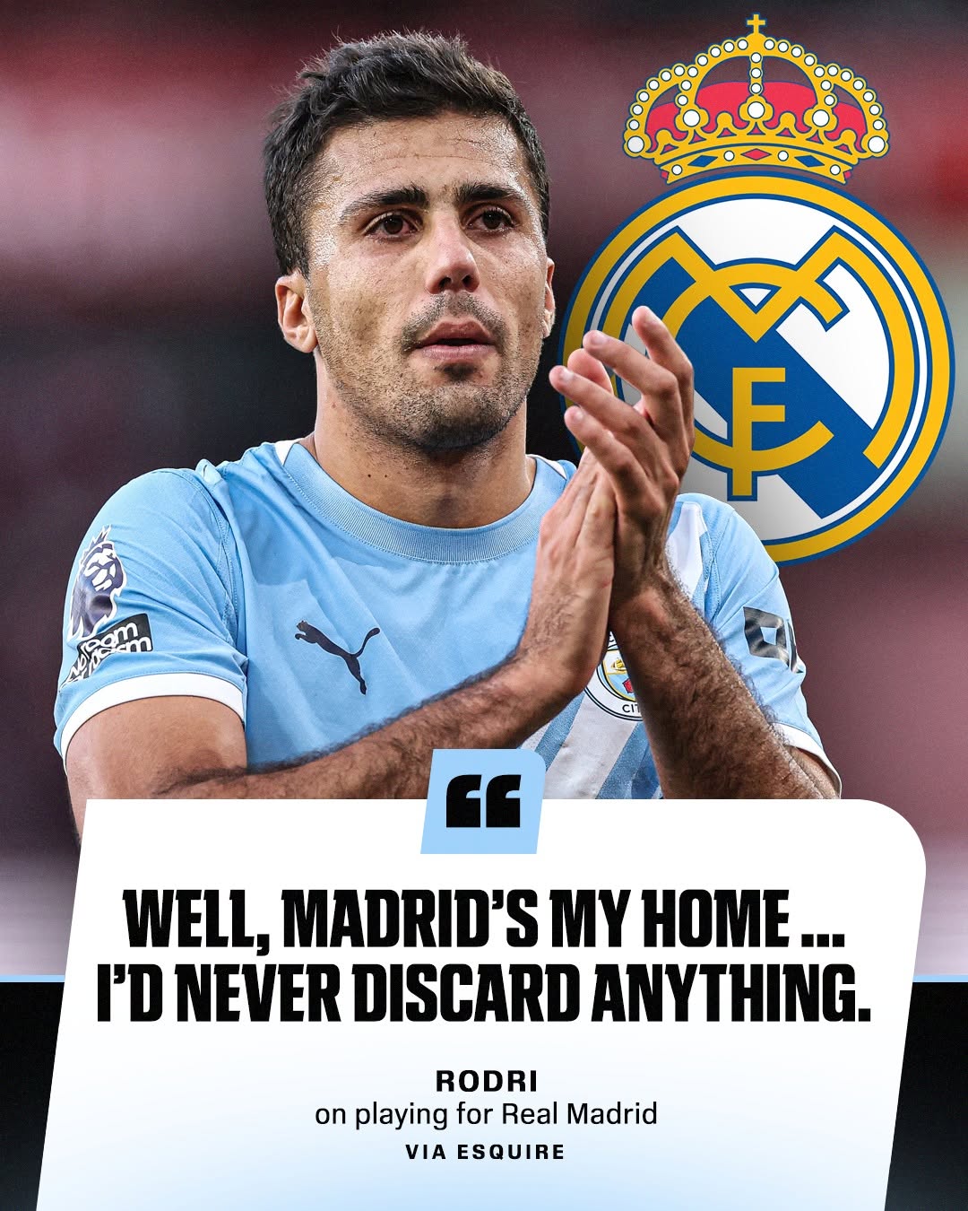 Rodri related news image