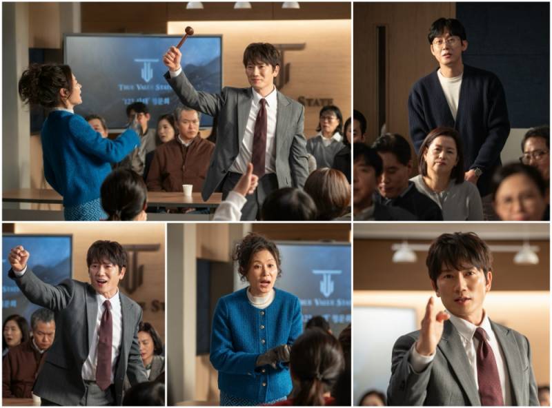 지성·박병은·문소리 한 자리 모였다...‘아파트’ 신경전 팽팽
