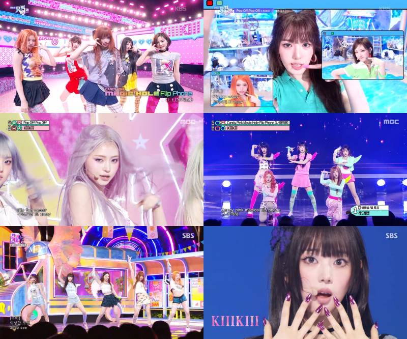 '젠지 아이콘' 키키, 차트 1위 싹쓸이…컴백 첫 주 화려한 데뷔