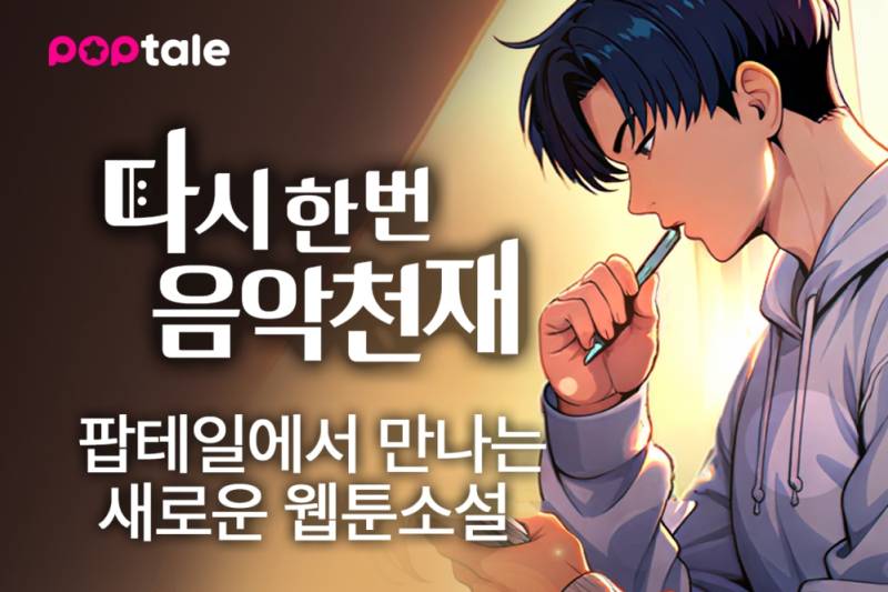 아이피아 '팝테일', 이한성 작가 신작 '다시 한번 음악 천재' 독점... - 뉴스 썸네일 이미지